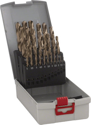 Tivoly - Coffret 170 forets métaux HSS rectifiés pointe en croix 1 à