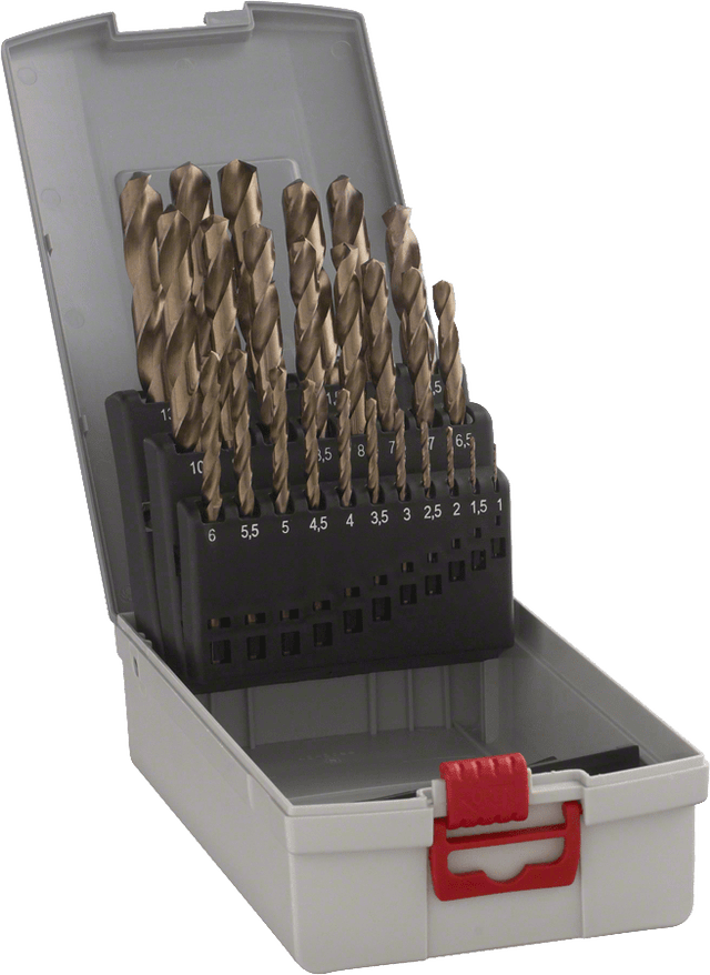 Bosch Professional - Coffret 25 forets métaux HSS-CO ProBox 1 à 13mm - 2608587018