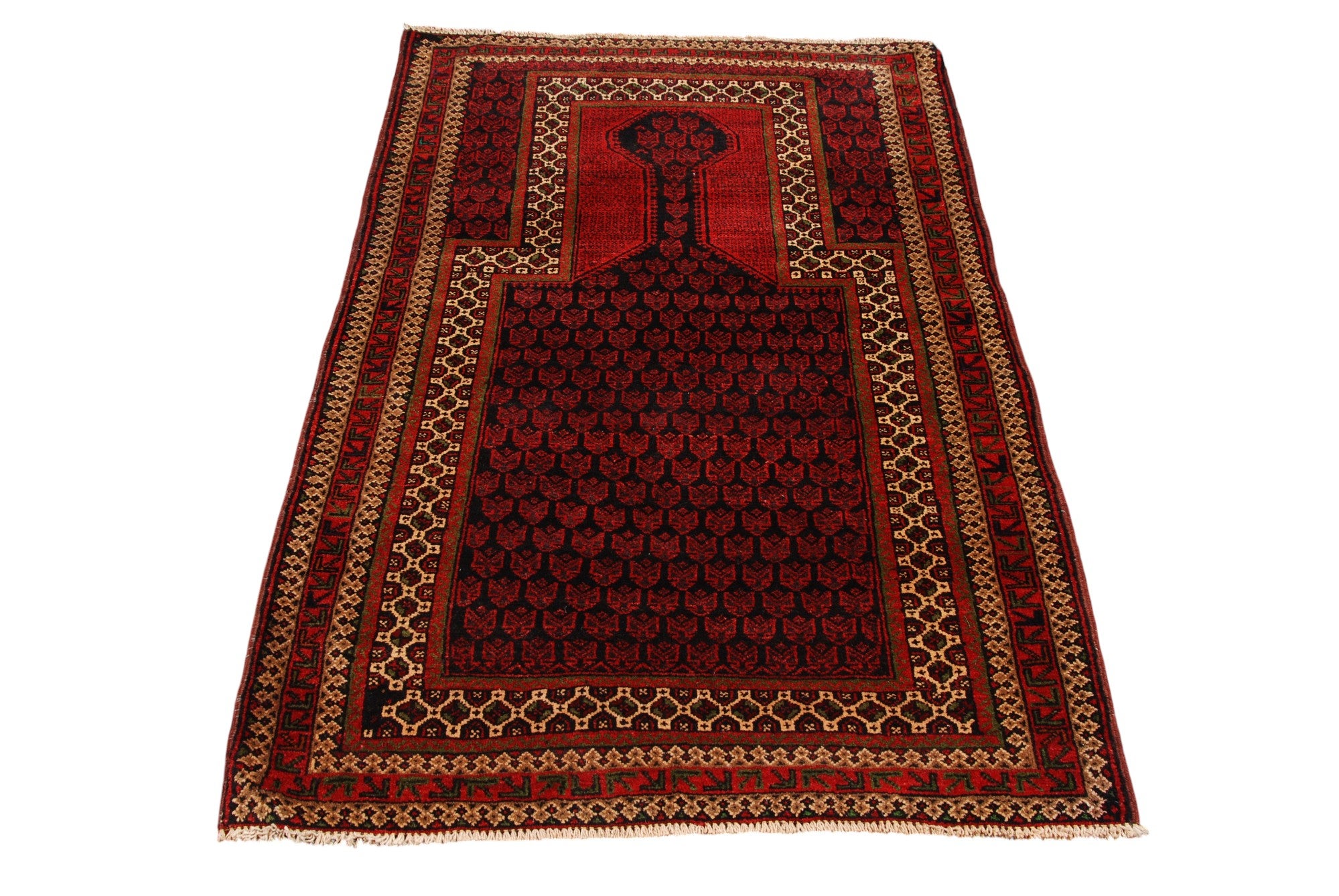 Oryginalny dywan Baluchi - 142x90 CM (GalleriaFarah1970)