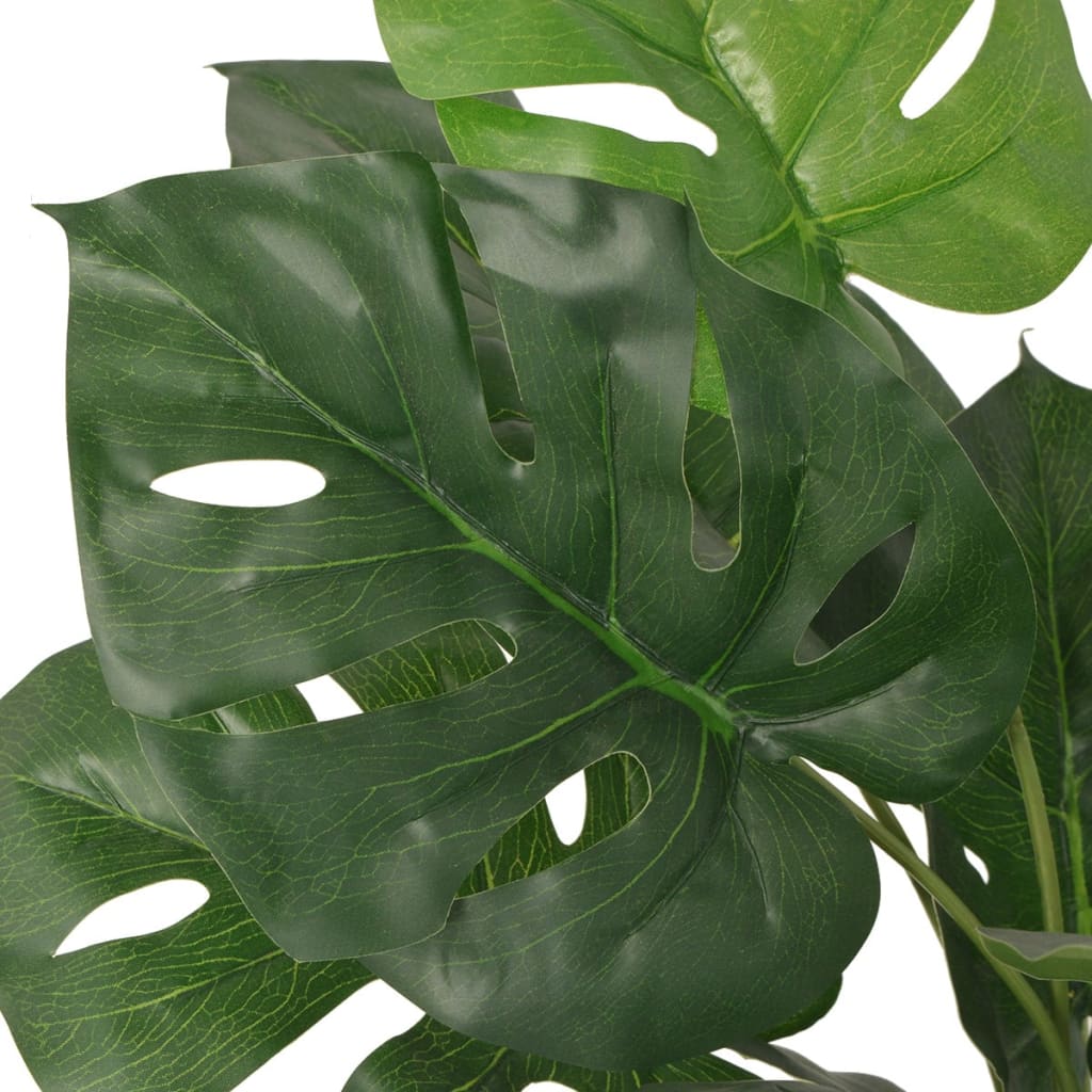 Plante Monstera artificielle avec pot 45 cm Vert vidaXL - 2