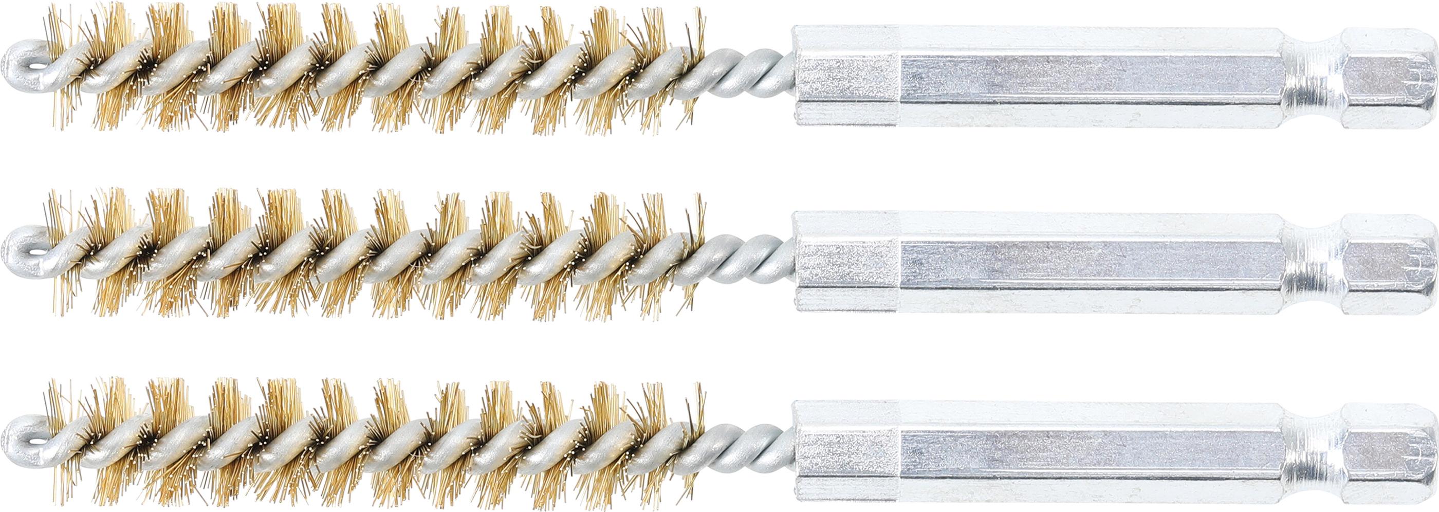 2 Têtes De Brosse En Laiton Pour Vadrouille Vapeur X5 - Nettoyage Four, Grill Ou Surfaces