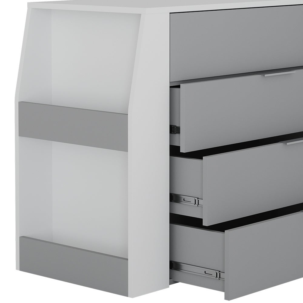 Vicco Secrétaire Berdi, Bureau, Commode, Table de Travail, Table de