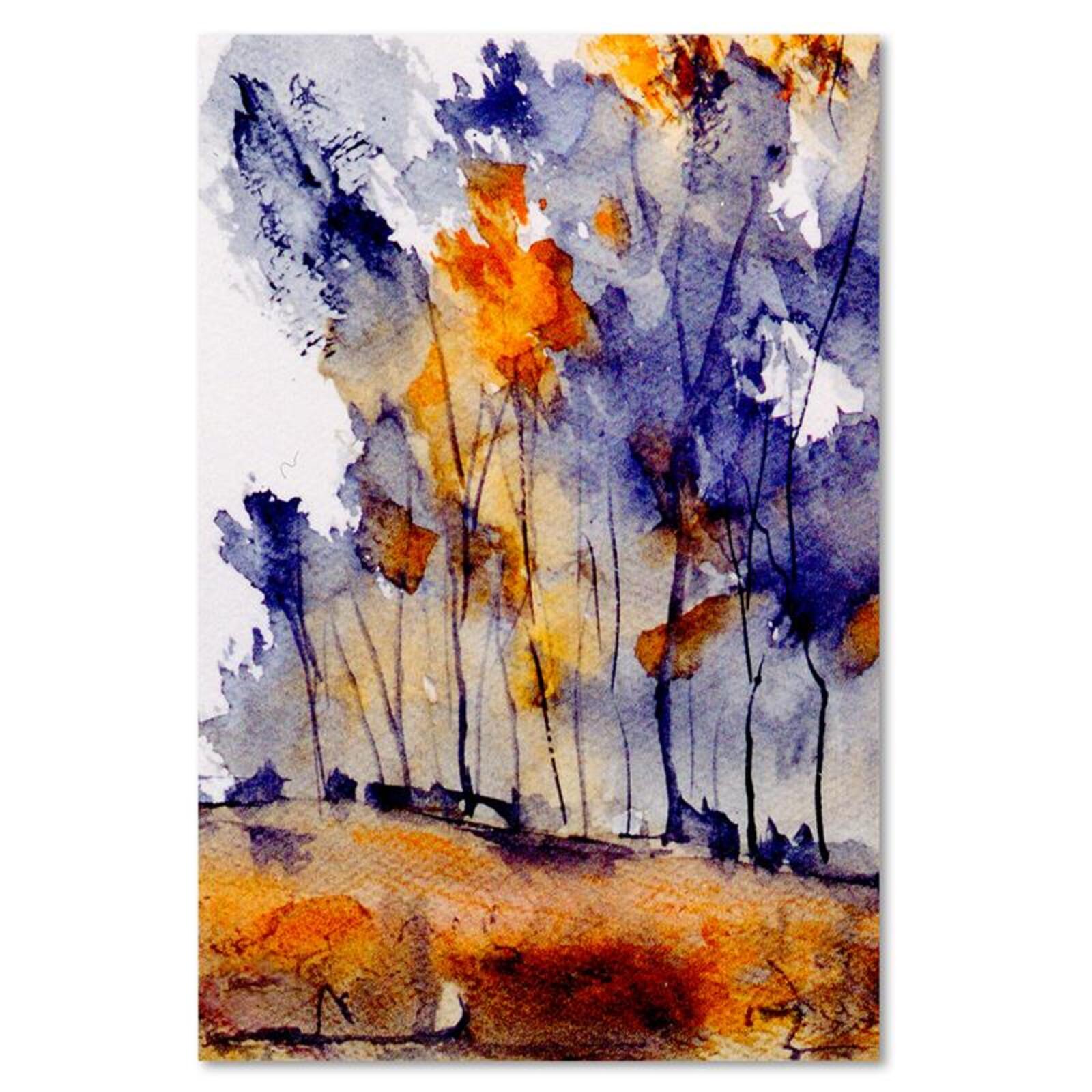 Tableau arbres abstraits - 60 x 80 cm - 2