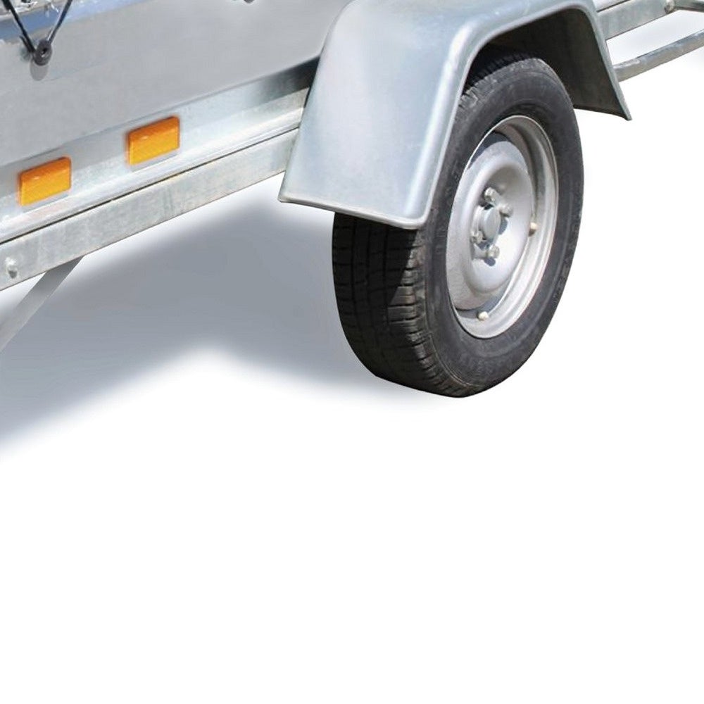Bache remorque WERKA PRO XXL 230 x 135 x 7 cm noire 200 g m2 - 8