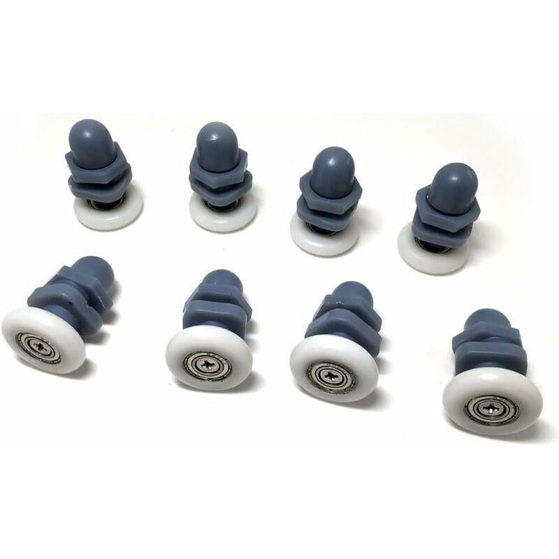 CCYKXA 8 Pcs Porte De Douche Coulissante Roulette Porte Coulissante