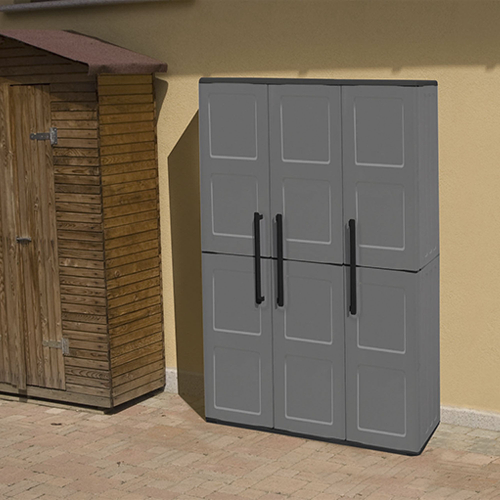 Armadio alto con portascope 'free' cm 102 x 37 x h 163 - 5