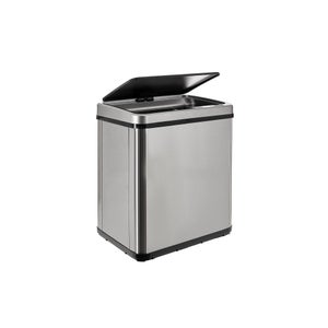 Poubelle à Pédale Davino Silent Close 12l 27x23,5cm H:40cm Inox Mat