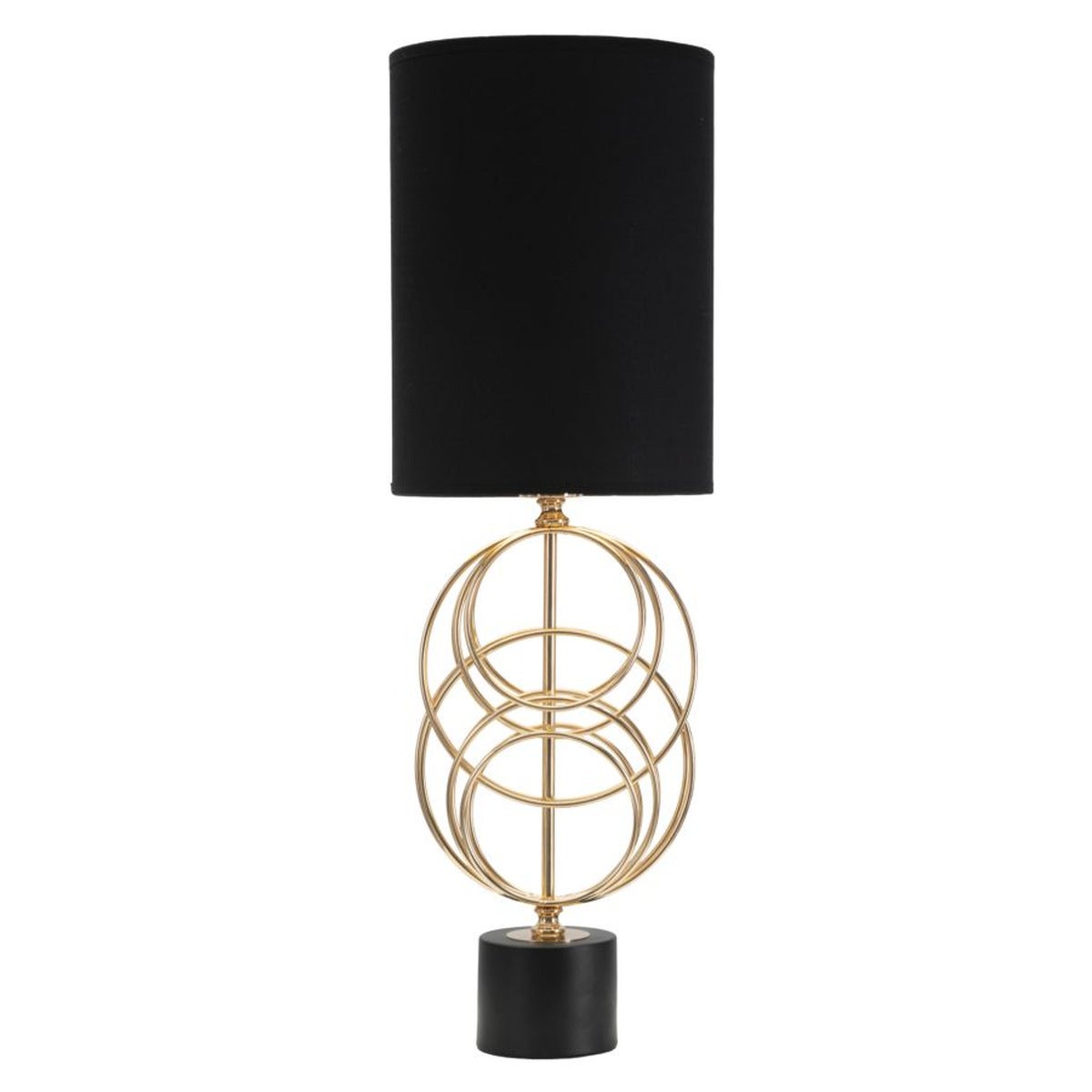 Lampa Stołowa Hale, Metal, Czarny, Seven Design