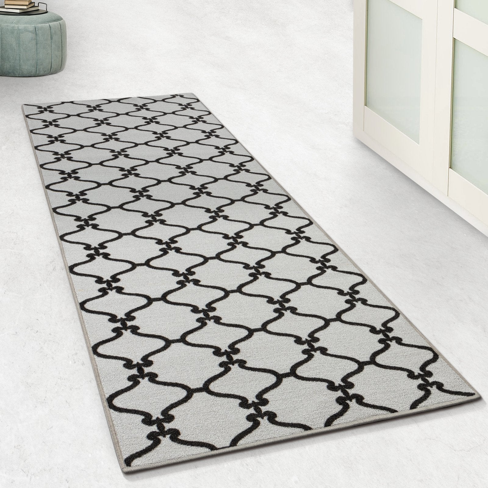 Tapis De Couloir Antidérapant 40x100 Cm - Absorbant, Lavable, Pour Cuisine, Entrée, Buanderie, Salon, épaisseur 10 Mm