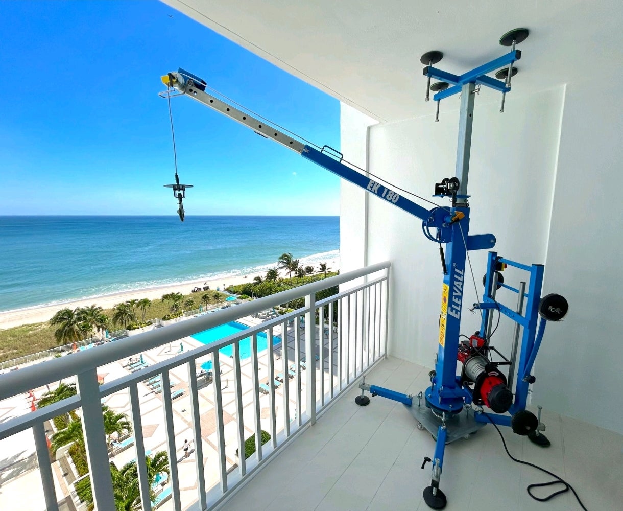 Monte-charge Électrique Smart Crane EK-180 | Charge 200kg - Hauteur 60m ELEVALL - 3
