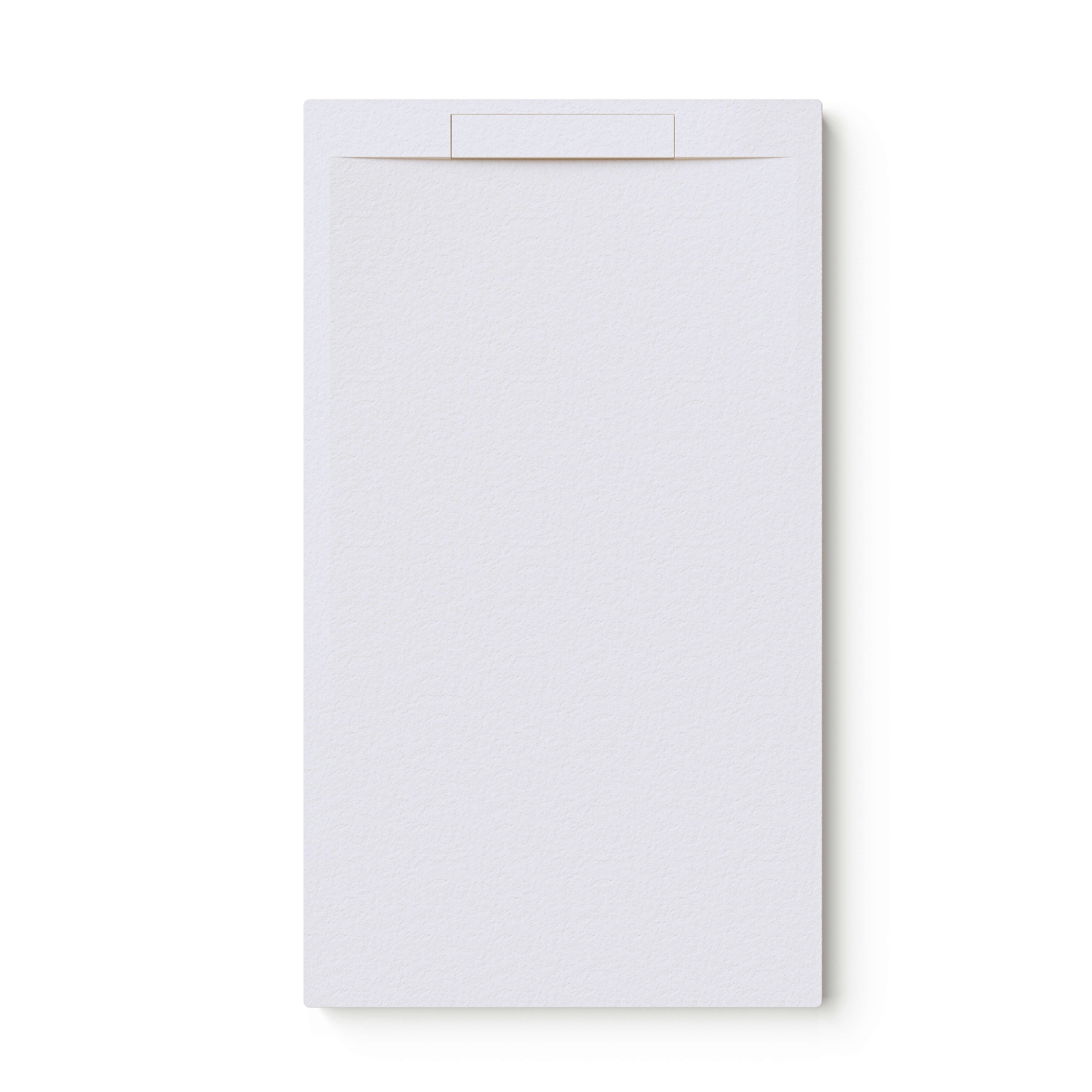 Piatto doccia in resina Liena 70x130 bianco RAL 9003 con sifone | Leroy ...
