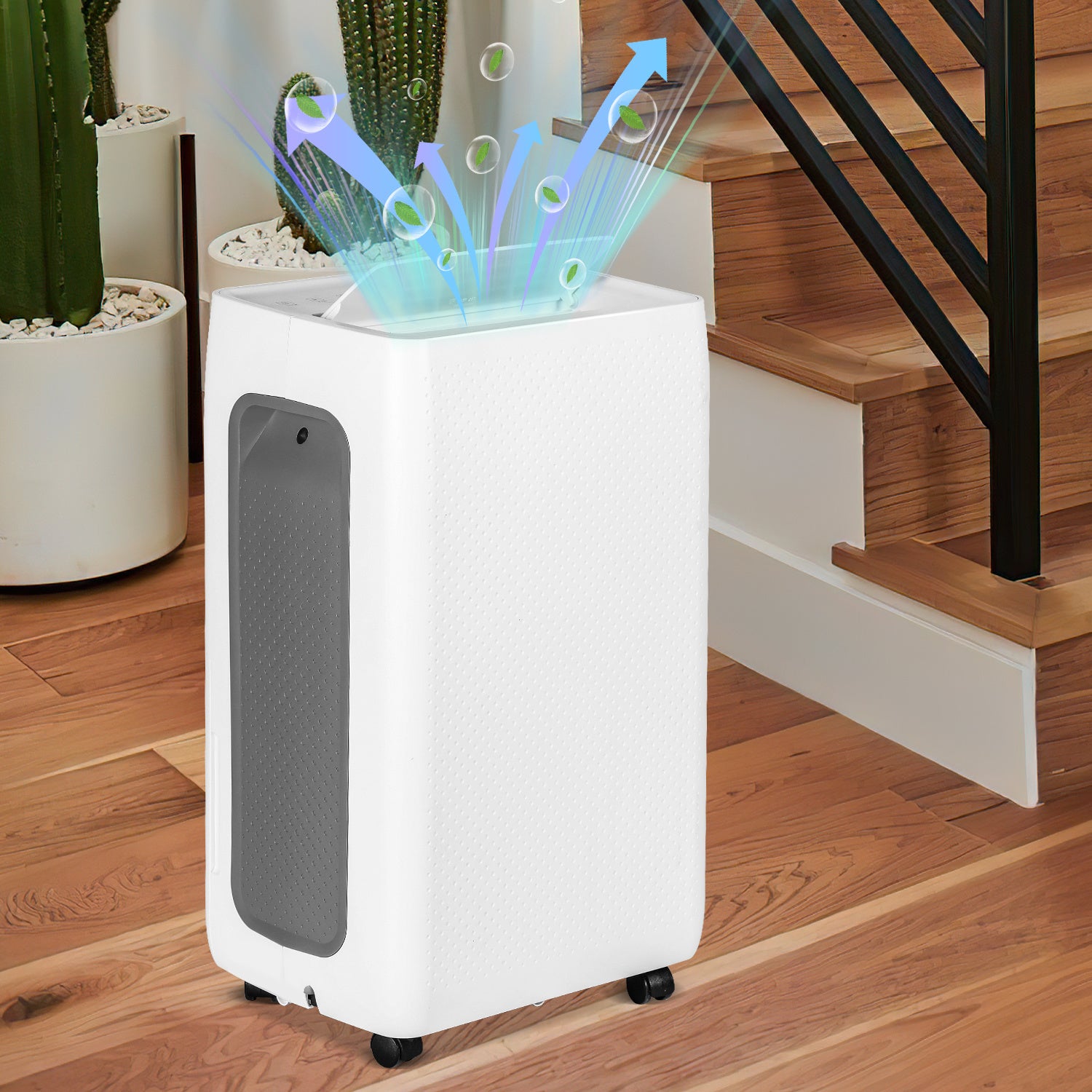 Osuszacz powietrza 20 m² -25 m², timer 24H, łazienka wewnętrzna 26 l/dzień, zbiornik 4,3 l