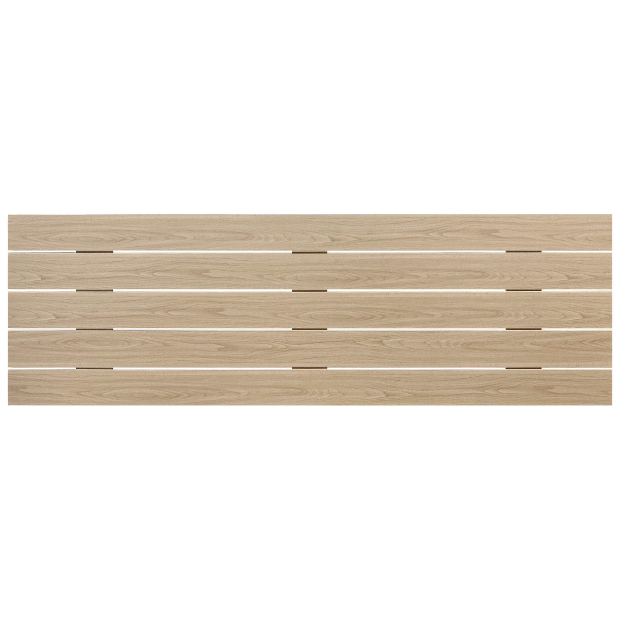 DHOME Cabecero de Madera reciclada DM Estilo Palet Horizontal 135x46cm Camas 120/135 - Madera Natural - 4