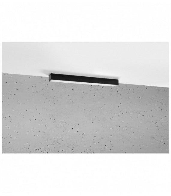 Lampa sufitowa wisząca Pinne czarno-biała LED 22W 3000K 3100lm wym: 5 x 65 x 5,3 cm metal Thoro Lighting