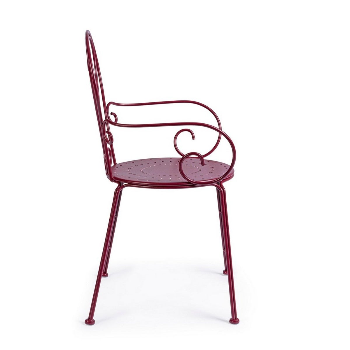 Chaise de jardin empilable style shabby chic Bizzotto Etienne - 2