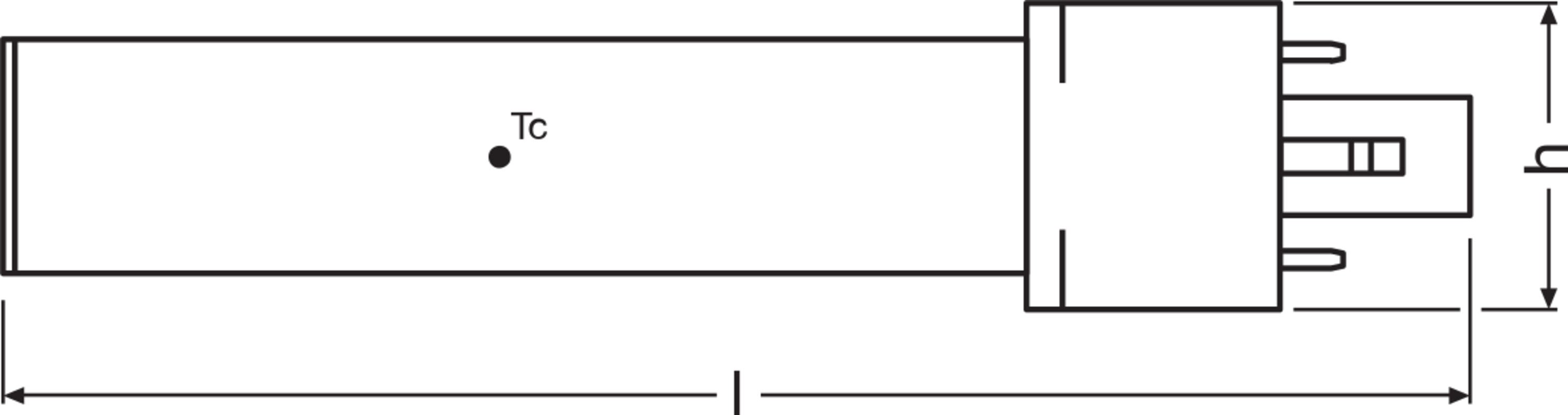 Ampoule LED OSRAM DULUX S7 EM, 3,5W, 400lm, 4000K - 3