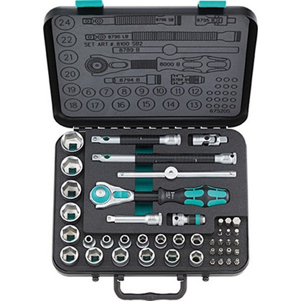 Wera Zyklop Speed - Set Cricchetto Professionale 6 Pezzi Per Meccanici E Fai Da Te - Foto 4