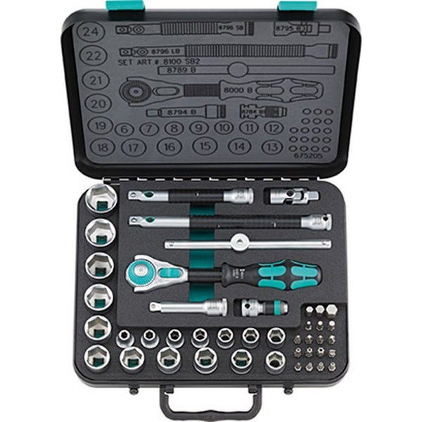 Wera Zyklop Speed - Set Cricchetto Professionale 6 Pezzi Per Meccanici E Fai Da Te - Foto 4