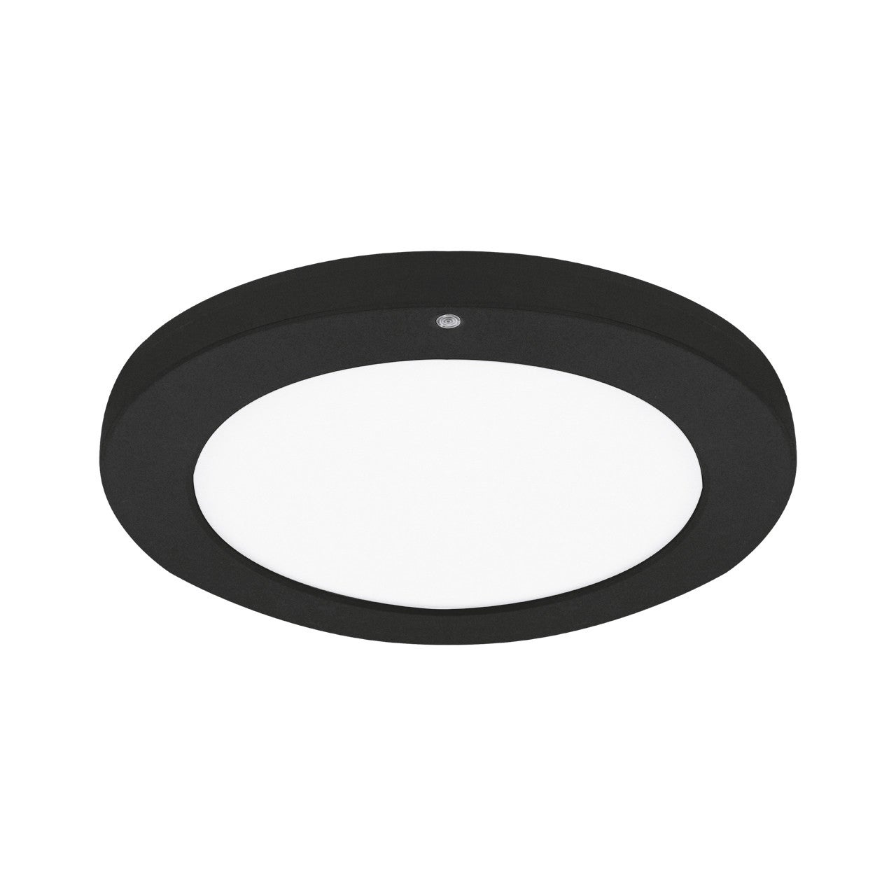 Plafon Olgierd okrągły czarno-biały LED 18W 3000K-6500K 1460lm z czujnikiem ruchu wym: 2 x 22,5 cm IP20 tworzywo sztuczne Struhm