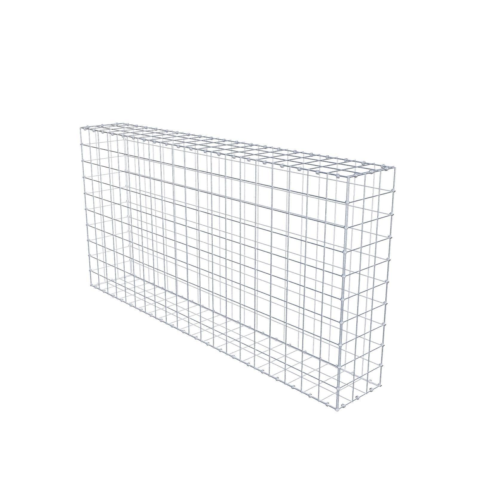Gabion 200 cm x 100 cm x 30 cm (dł. x wys. x gł.), rozmiar oczek 10 x 10 cm, pierścień spiralny