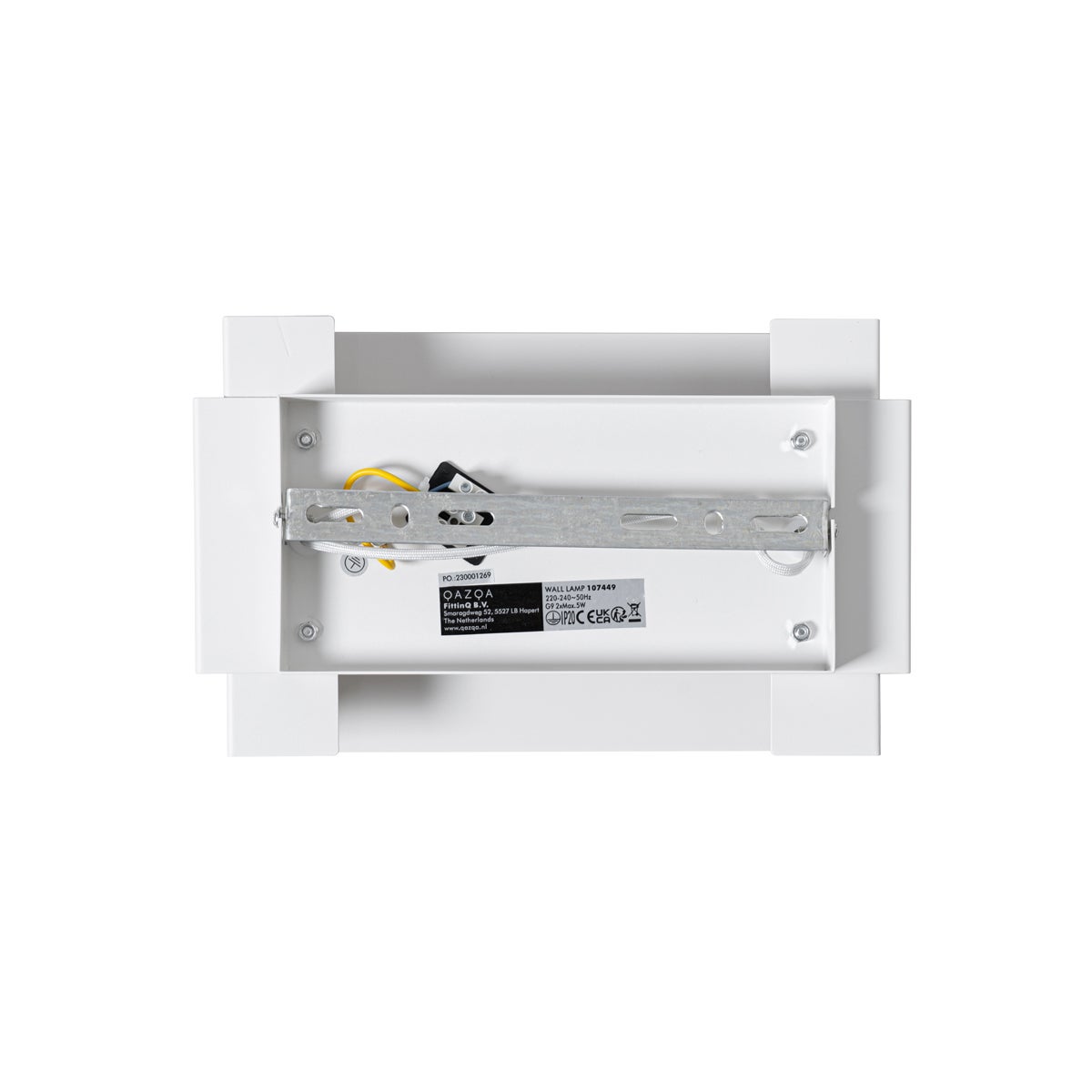 Lampada da Parete Smart Bianca a 2 Luci incl. 2 Wifi G9 - Coen - 8