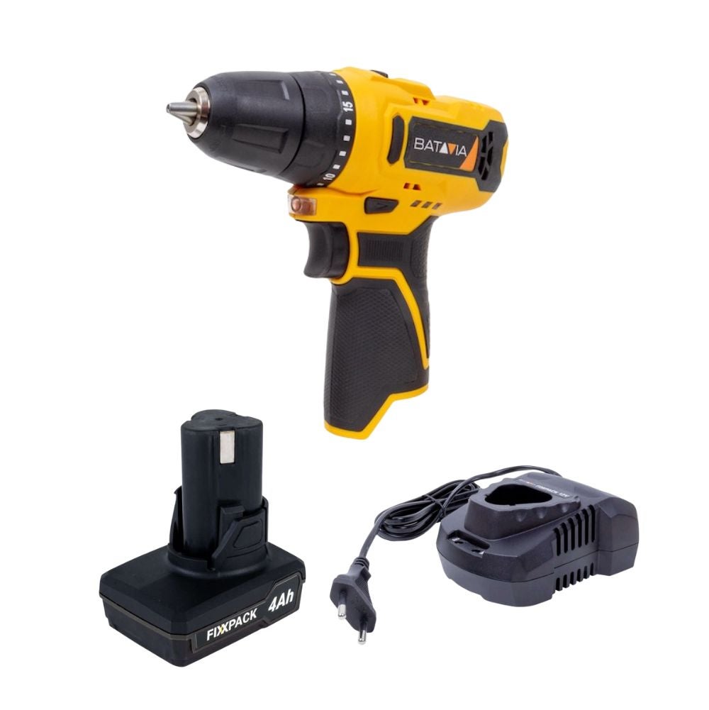 Makita DF333DWAP2 Perceuse-visseuse sans fil 12 volts ROSE avec 2 piles et jeu