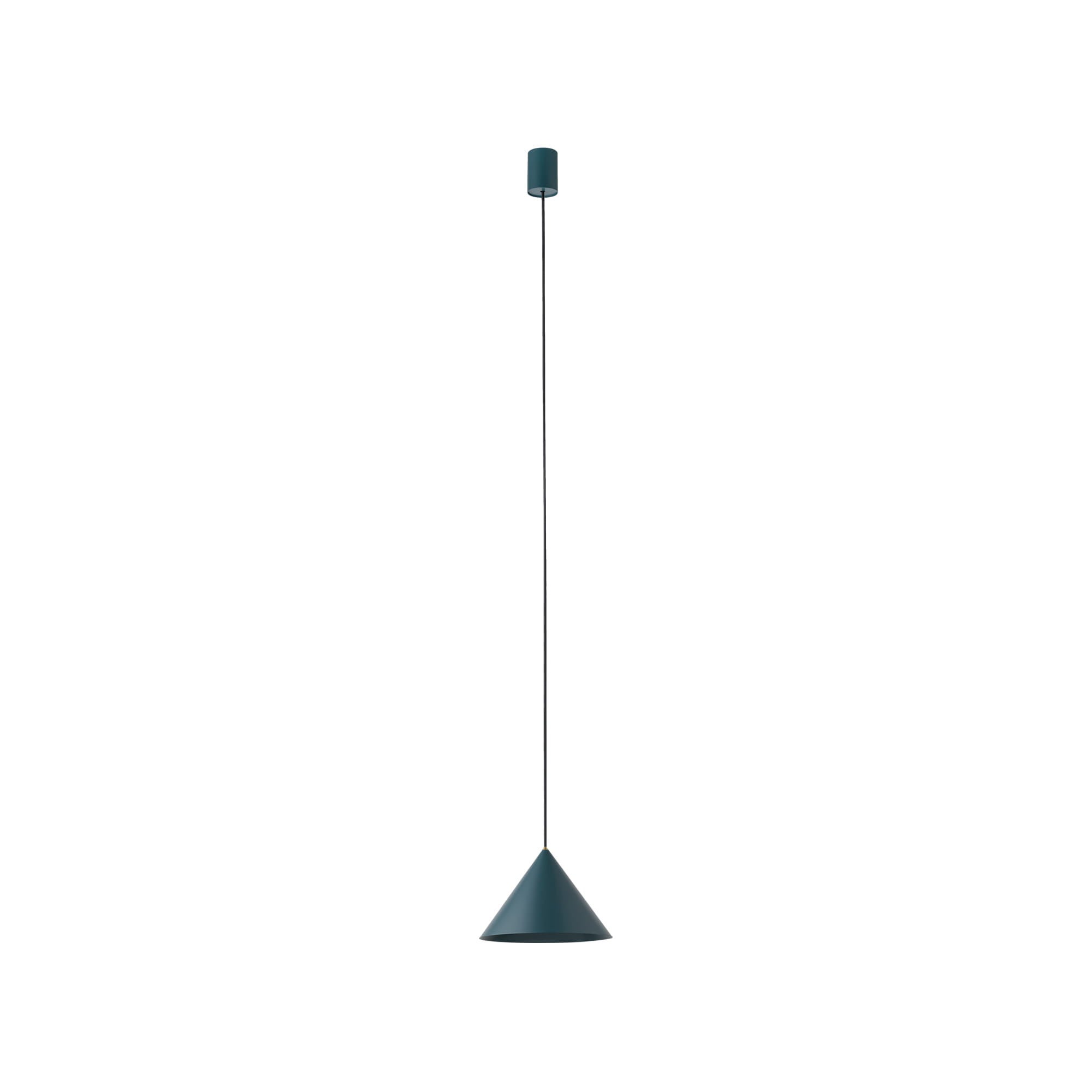 Lampa wisząca Zenith zielona 1xGU10x35W wym: 130 x 20,5 x 6,5 cm metal Nowodvorski Lighting