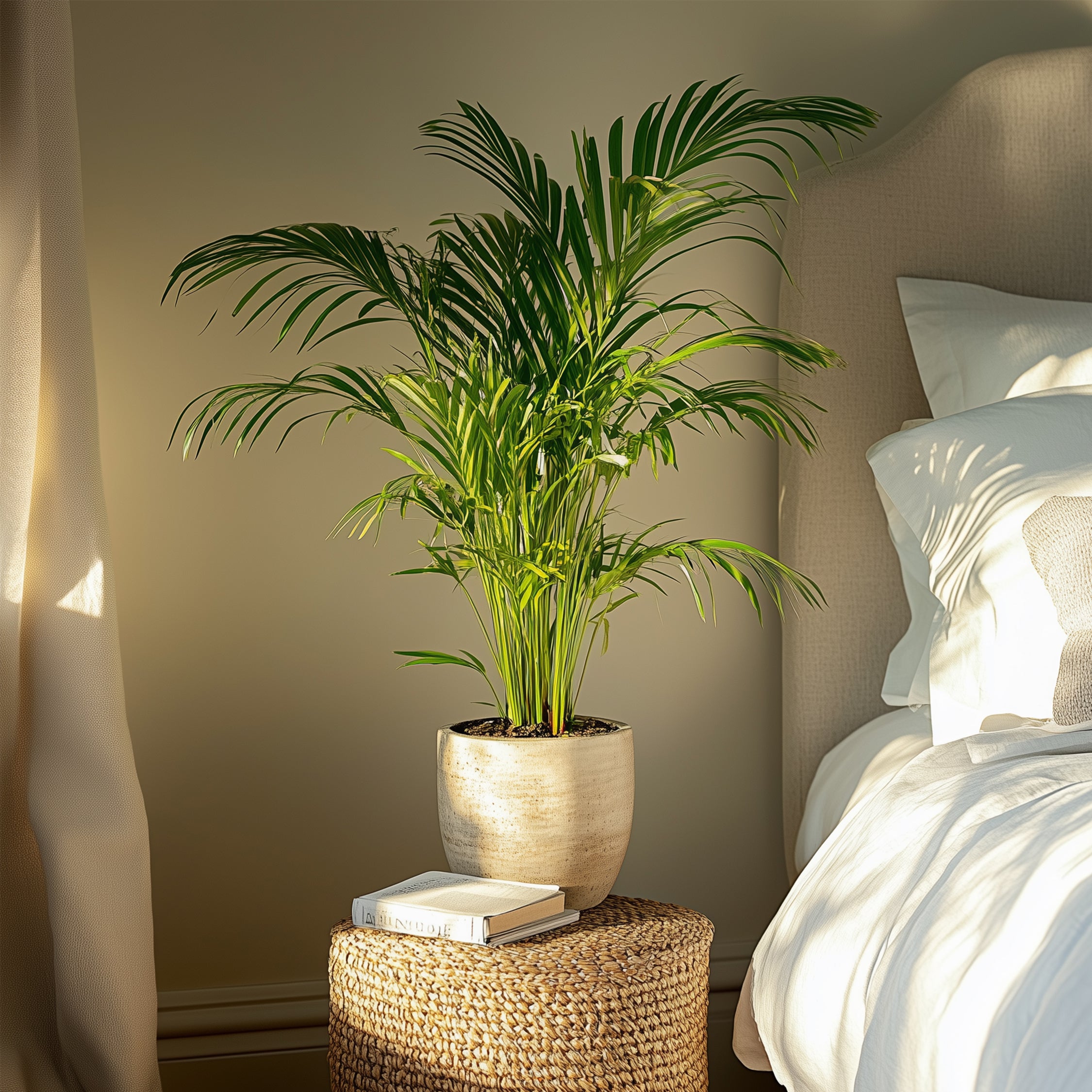 Palmier areca - Set de 2 - Dypsis lutescens - Hauteur 100-120cm - ⌀21cm - 3