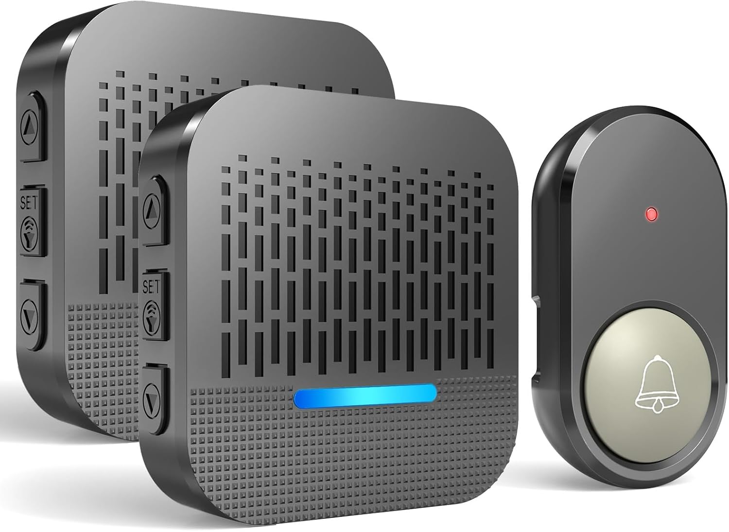Sonnette sans fil exterieur etanche,Wireless à Brancher pour la Maison,Sonnette sans fil avec Sonnette sans fil exterieur etanche,Wireless à Brancher pour la Maison,Sonnette sans fil avec