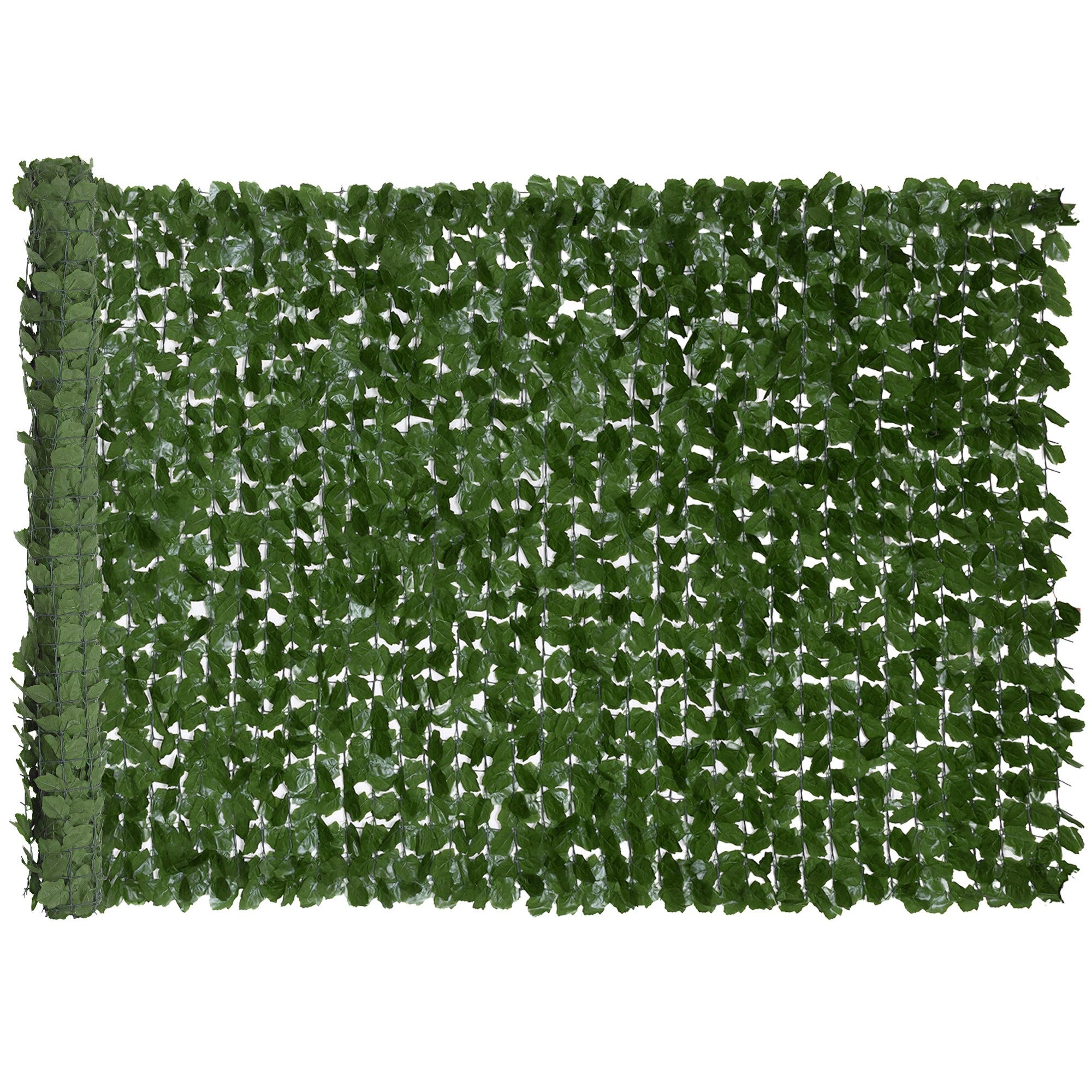 Haie Artificiel Brise-Vue décoration Rouleau 3Lx1H m Feuillage réaliste ...