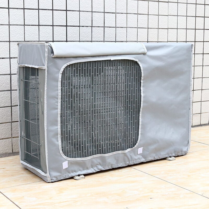 Housse De Protection Pour Climatiseur Extérieur - 120x50 Cm, Magnétique, Étanche, Résistante Neige