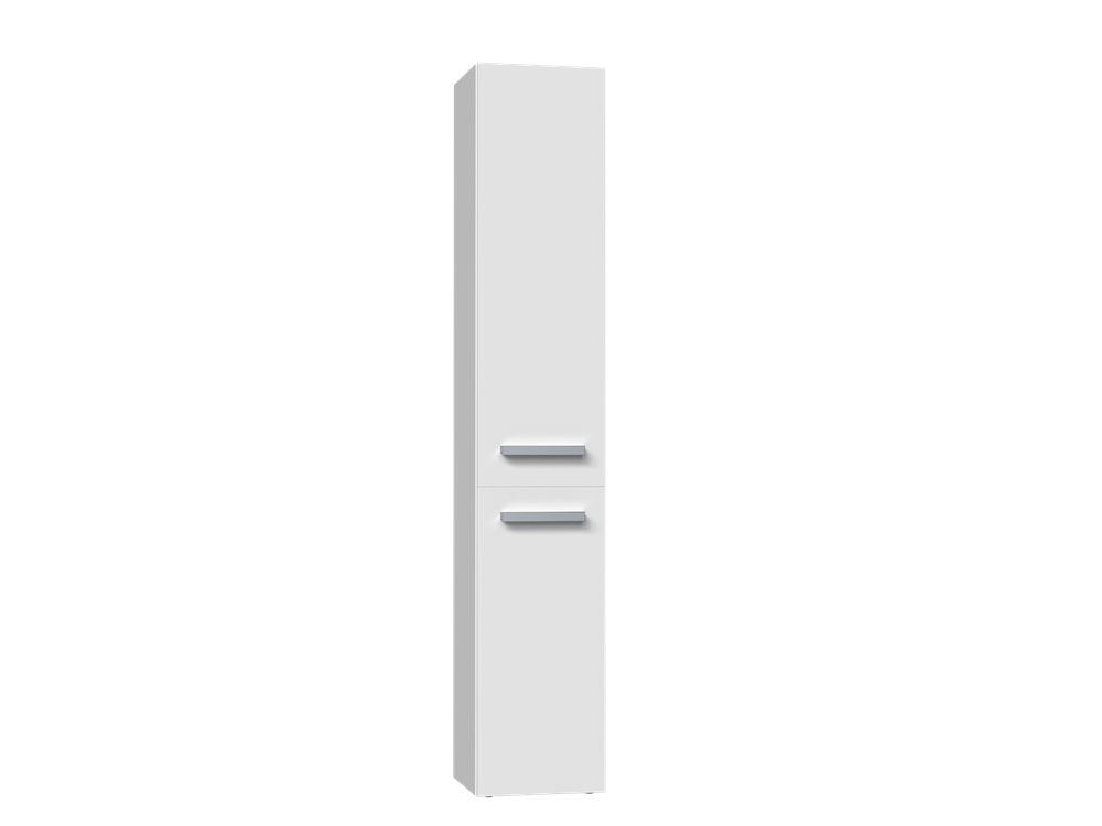 Bathroom cabinet NEL IV 31x30x174 cm matt white