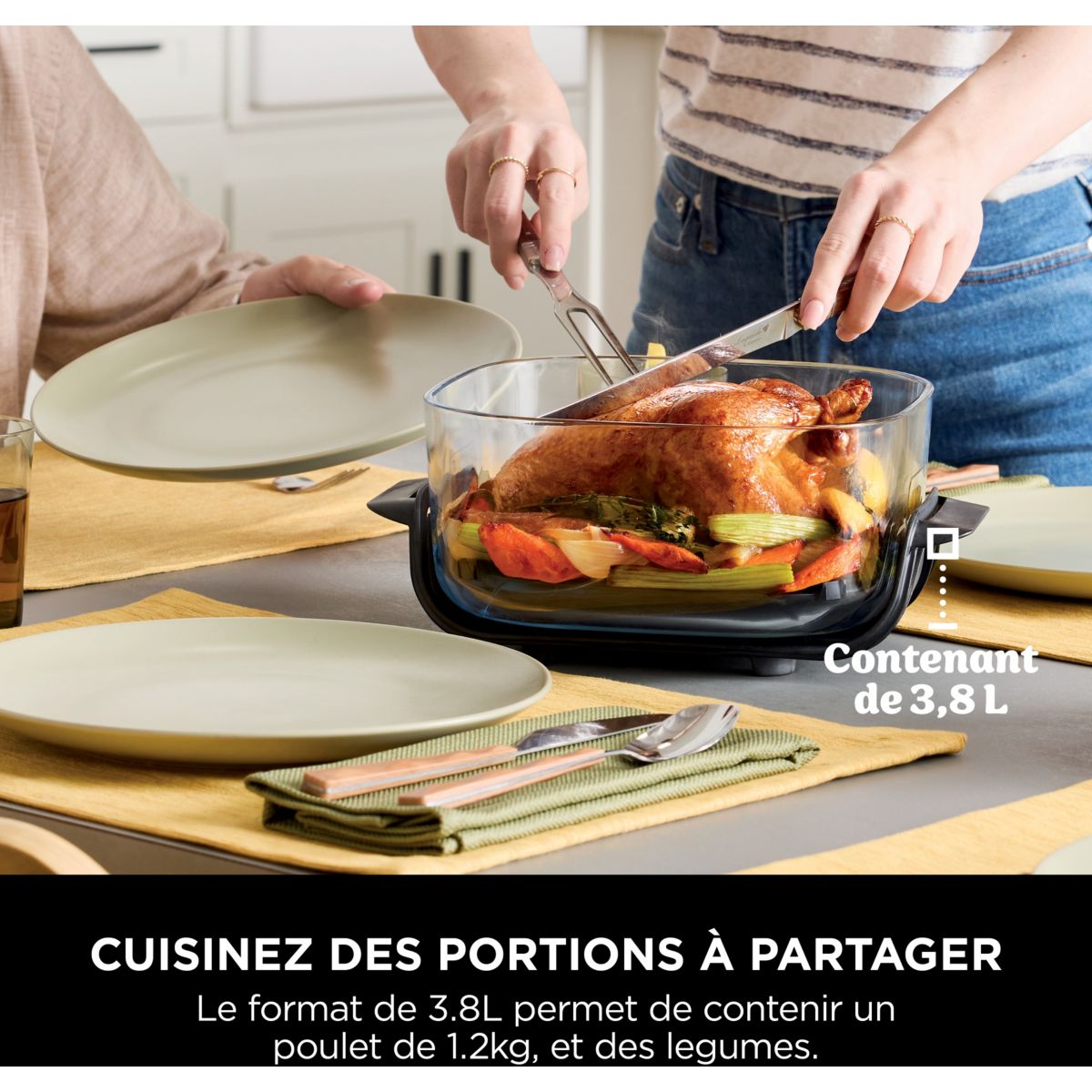 Friteuse sans huile NINJA CRISPi 4-in-1 Gris Cyber Space FN101EUGY - 7