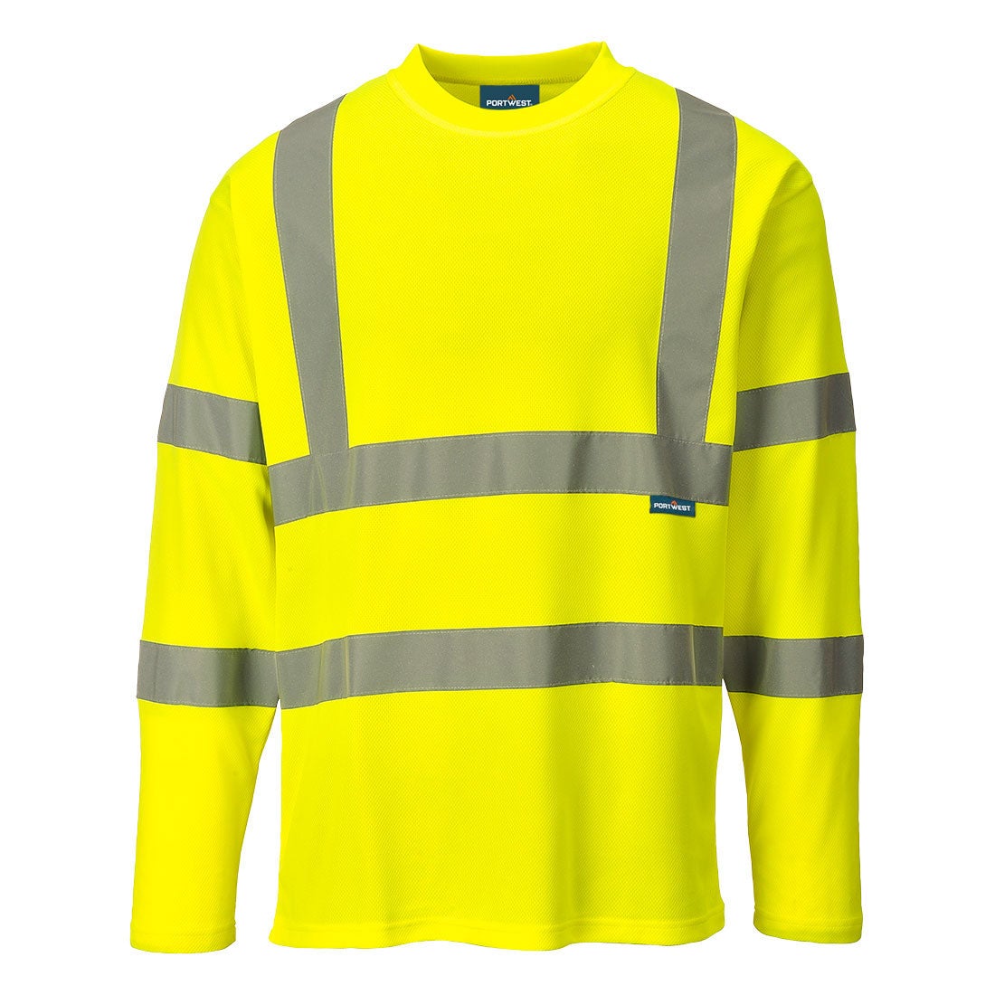Tee Shirt Haute Visibilité manches longues Portwest Jaune XXL - 3