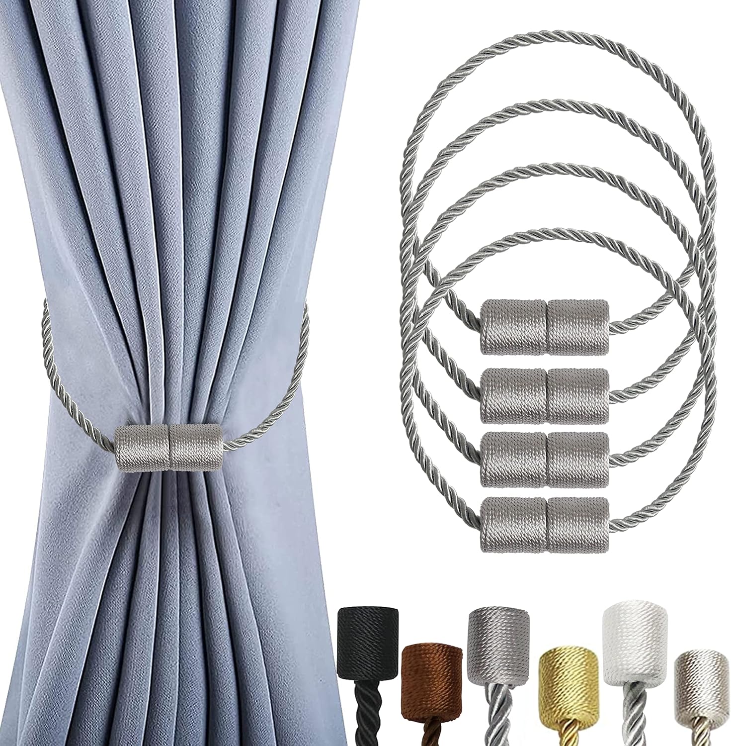 Pinces à Cravate élégantes – Lot De 4 Avec Boîte Rangement – En Alliage Métal, Résistantes – Accessoire Homme, Cadeau Fête Des Pères, Professionnel - 3