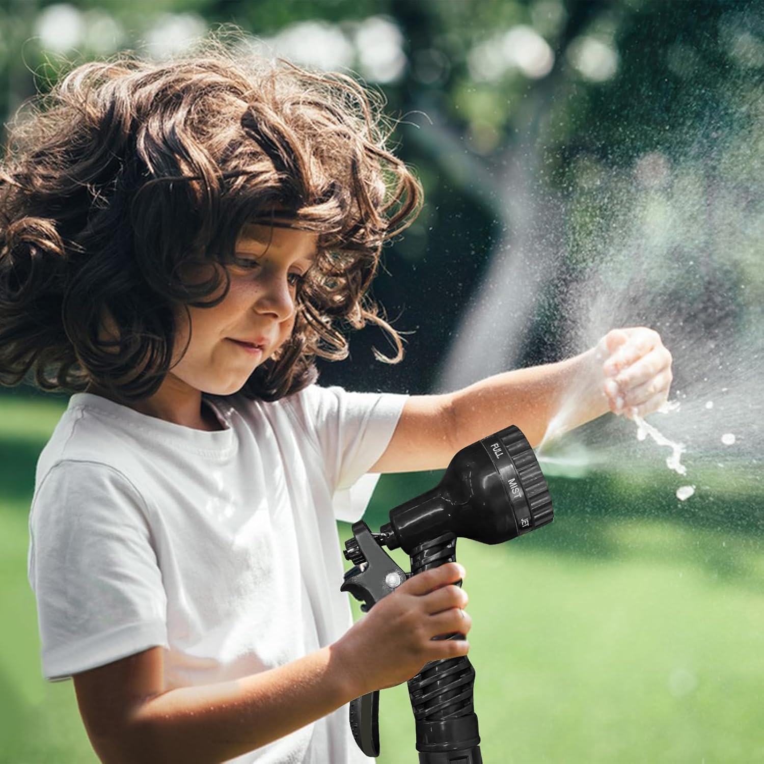 Mangueira de jardim expansível de 30 m - com 7 modos de pulverização - à prova de vazamentos - adequada para lavagem de jardins e carros - 6