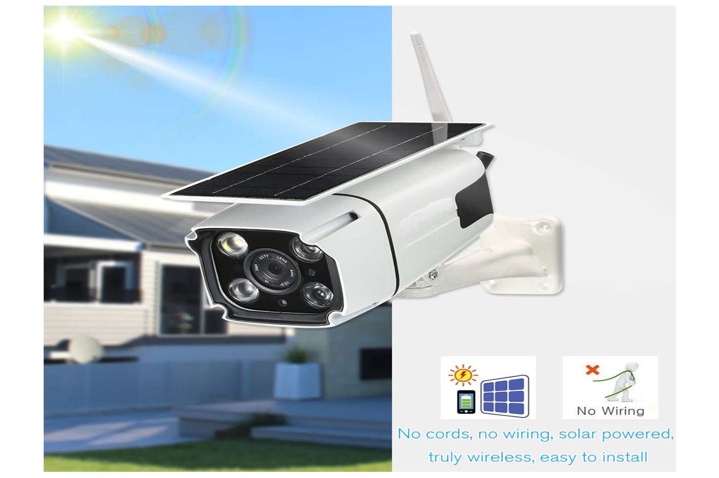 BEENOCAM Telecamere di sicurezza solare 4K wireless da | FindTheDeal BEENOCAM Telecamere di sicurezza solare 4K wireless da | FindTheDeal
