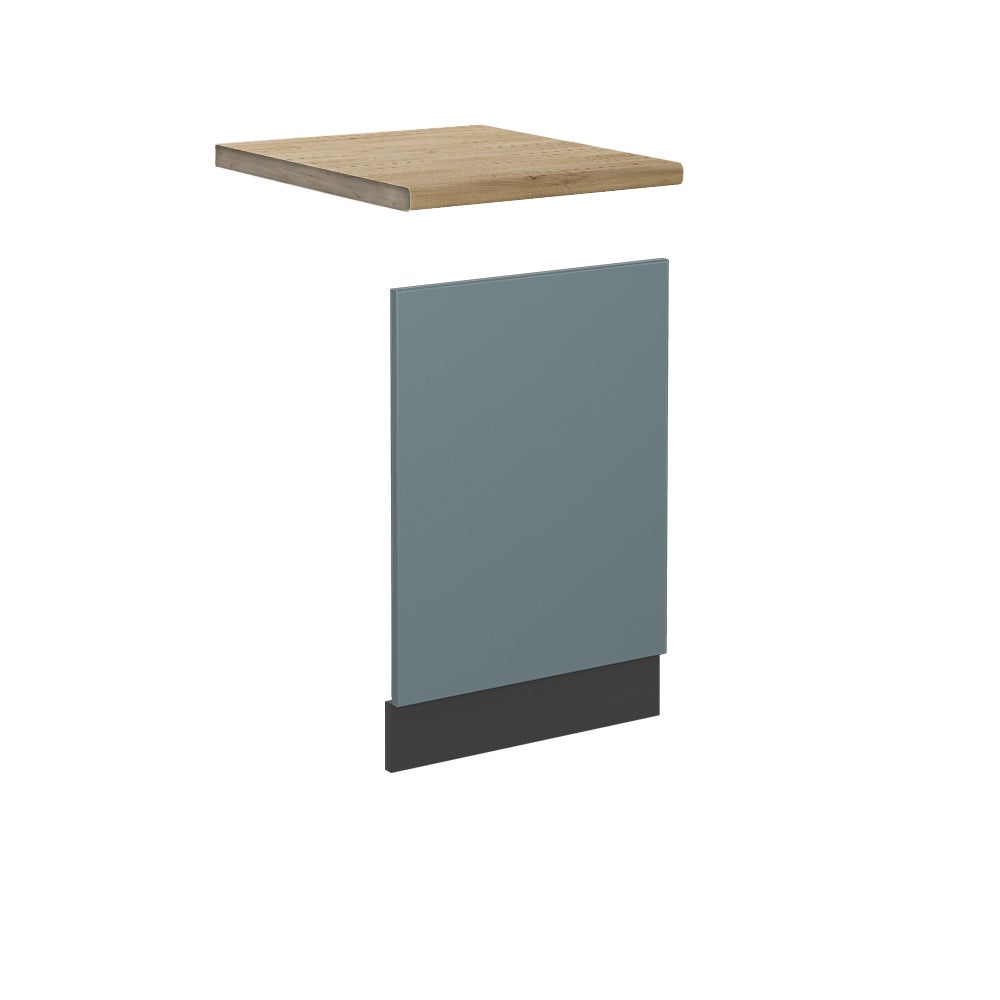 Vicco Panel przedni R-Line, Niebiesko-szary, 45 cm , BP Dąb