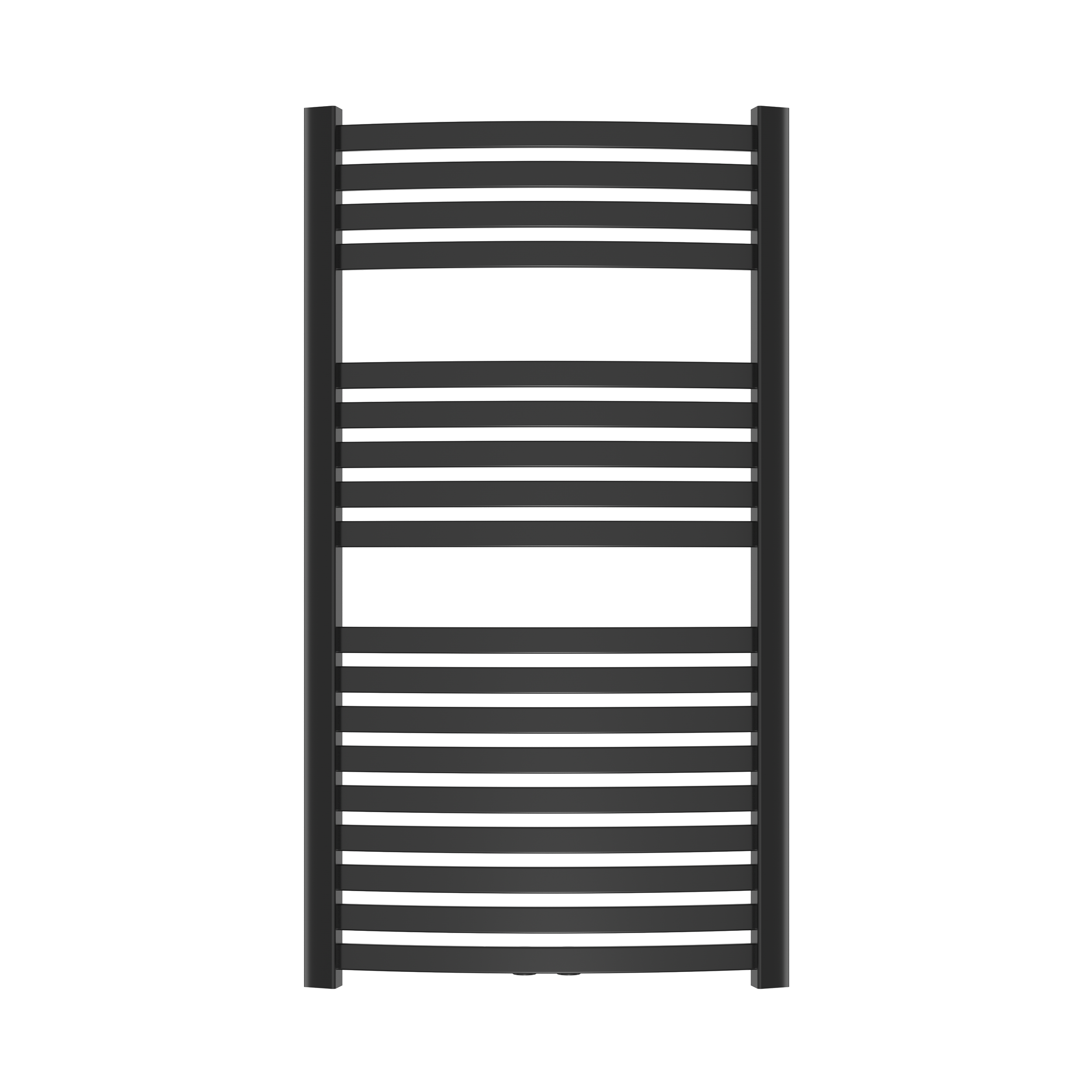 Grzejnik Łazienkowy Drabinka Kaloryfer do Łazienki 54x100 cm INVENA Czarny