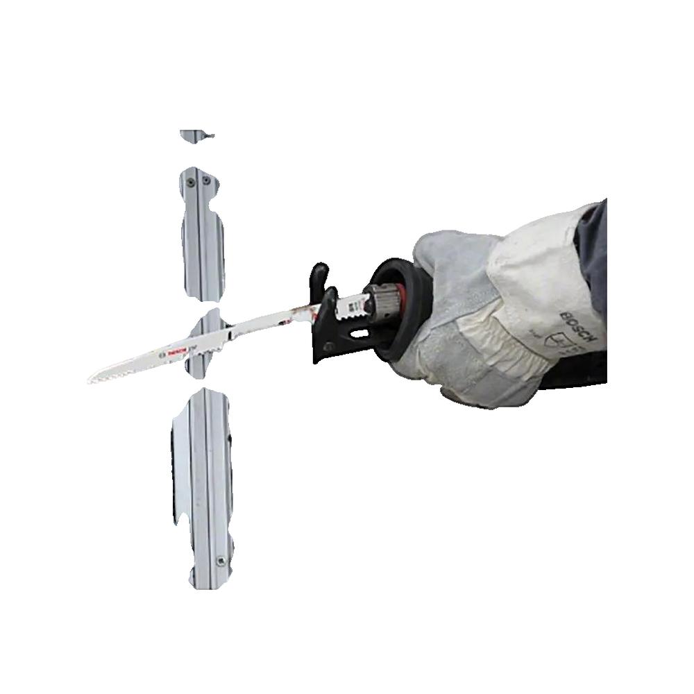 Bosch Professional - 25 Lames Scie Sabre Bim Endurance Bois & Metal 225mm S1110Vf - 2608657611 - 2
