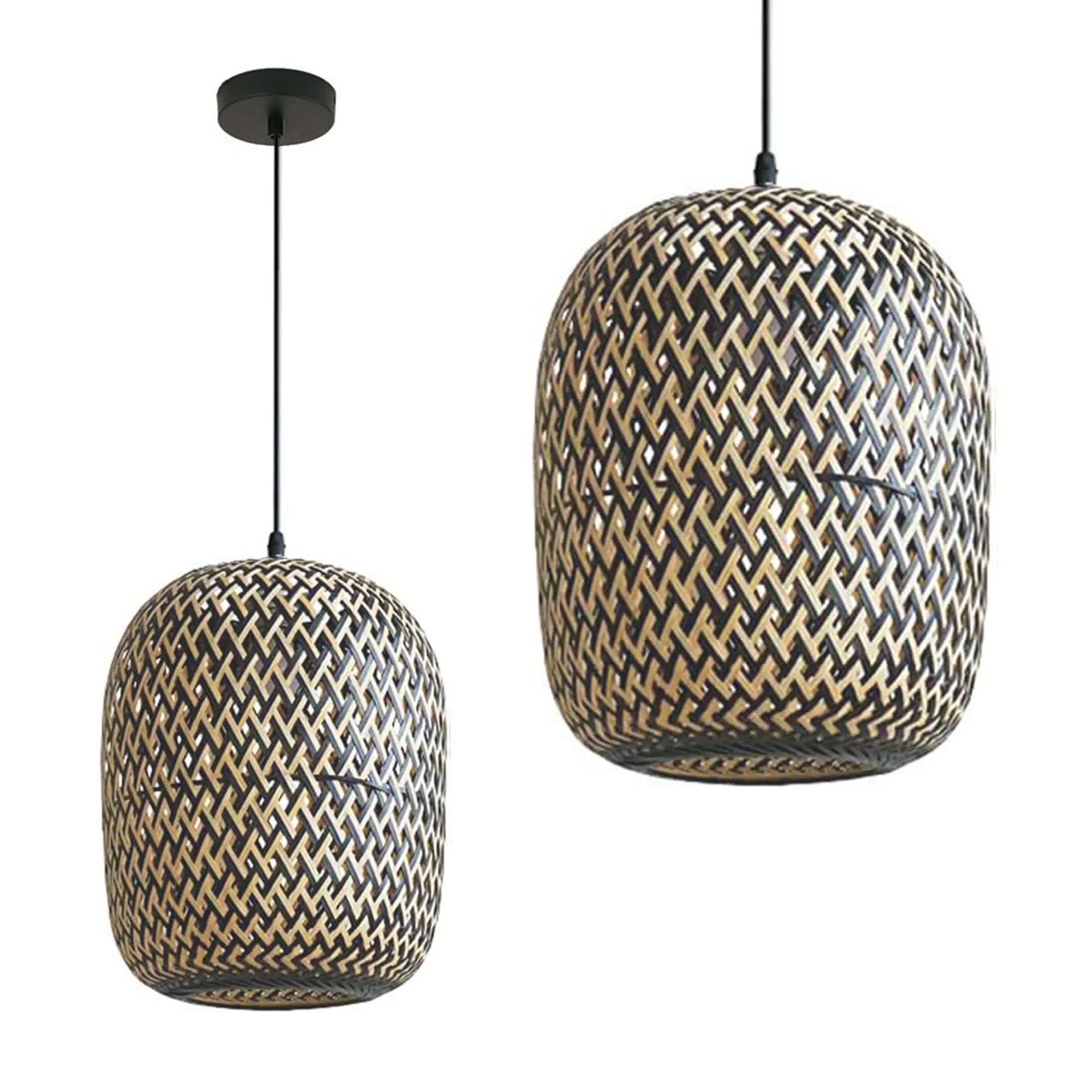 Lampa Sufitowa Wisząca Toolight App1542-1Cp Boho Czarny