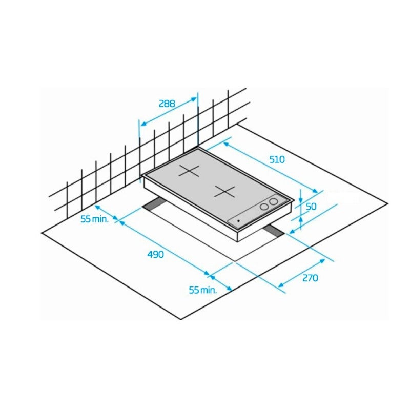 Beko HDMI 32400 DT Noir Intégré Plaque avec zone à induction 2 zone(s) - 5