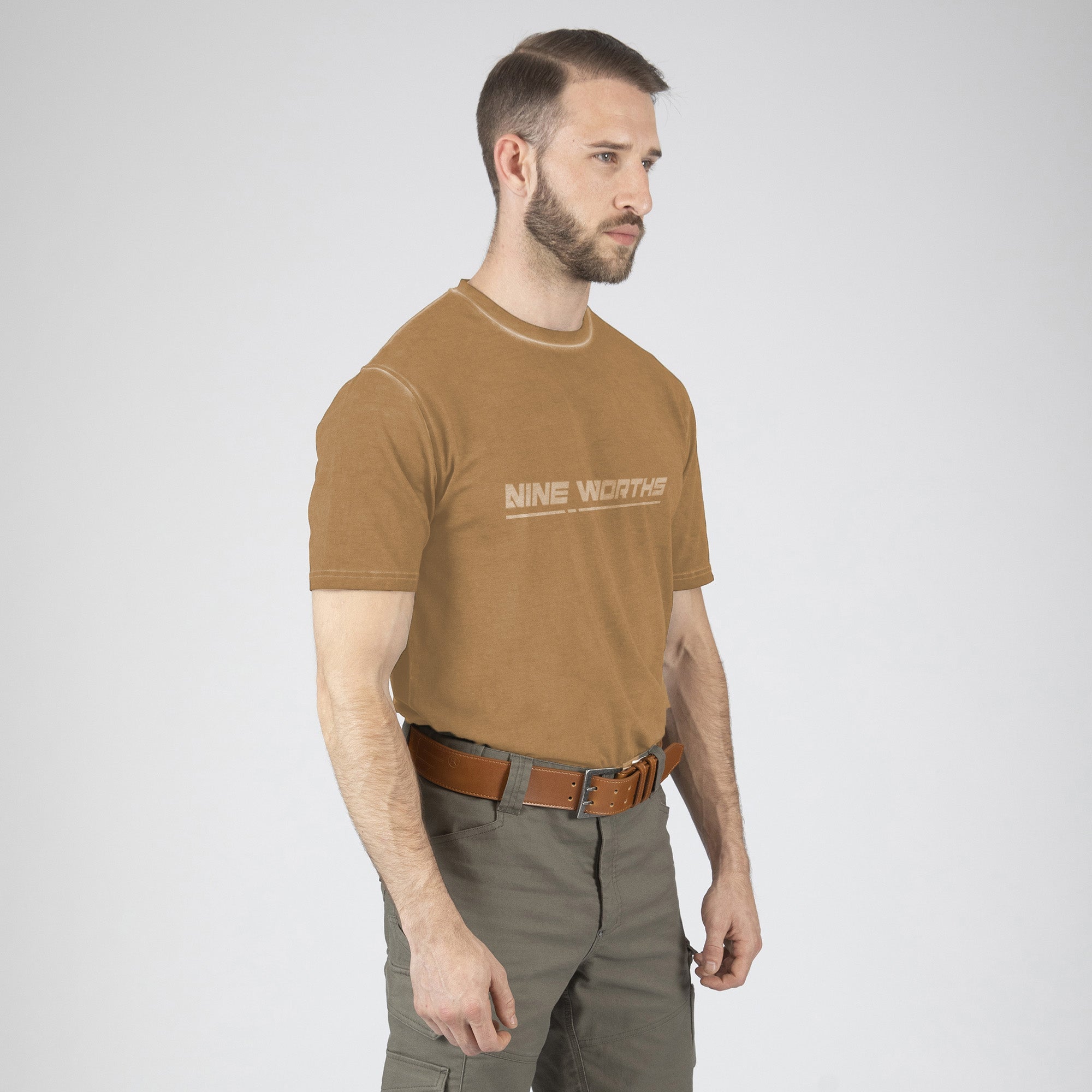 ROUNEY - CAMISETA DE TRABAJO DE MANGA CORTA - 1512 Camel XXL | Leroy Merlin