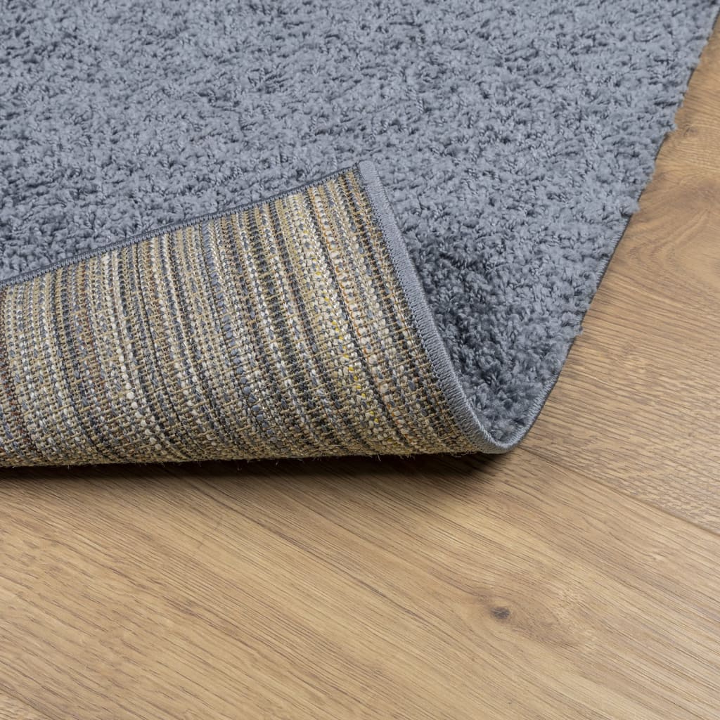 vidaXL Tapis shaggy PAMPLONA poils longs moderne bleu 240x340 cm - 5