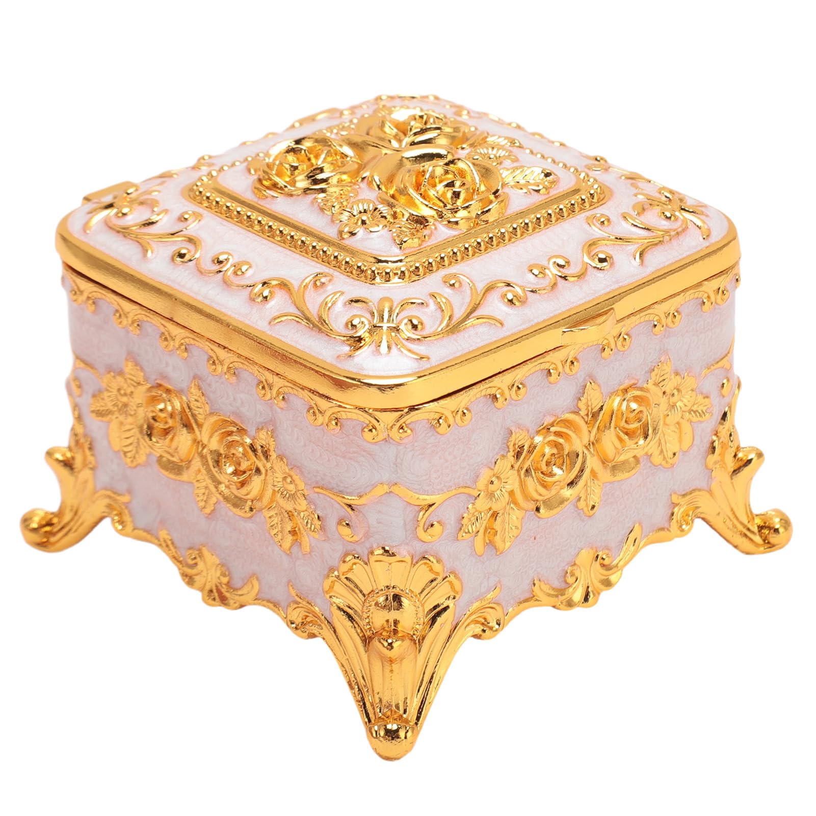 Boîte à Bijoux Vintage Tiffany - Miniature Pour Boucles D'oreilles Ou Collier, 9cm, Occasion