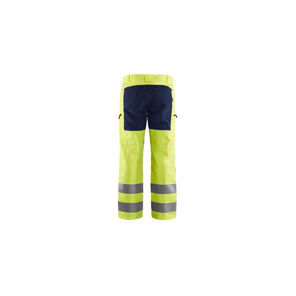 Pantalon artisan haute-visibilité +stretch Jaune fluo/Marine 1585 - Blaklader - Taille 44 - 2