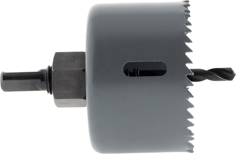 Scie cloche trépans Ø67x45mm + forêt centreur Ø10mm - Zenitech - 5