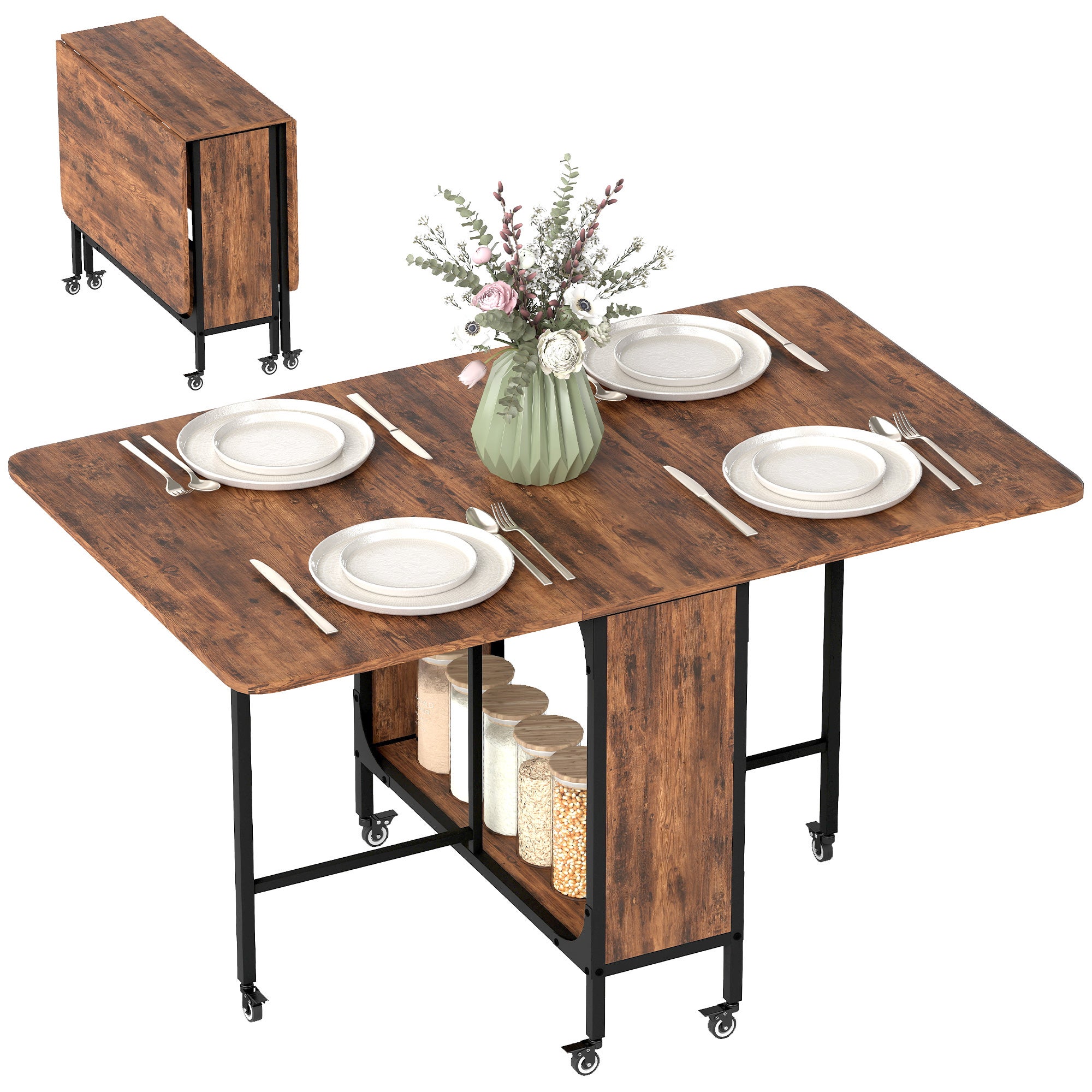 dining table tavolo da sala pieghevole
