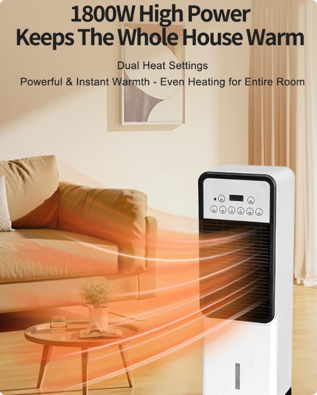 Climatiseur mobile/ rafraîchisseur d'air / ventilateur rafraîchissant portable – unité compacte et autonome pour un usage domestique - 6