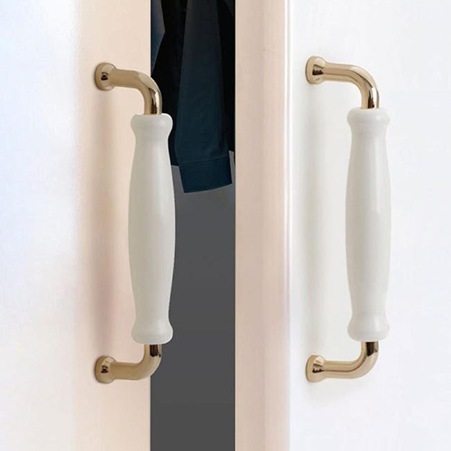MARGUERASW Set di 6 maniglie nere per mobili da cucina, maniglie per armadio, maniglia per mobili, in lega di zinco, 64 mm, colore: nero opaco MARGUERASW Set di 6 maniglie nere per mobili da cucina, maniglie per armadio, maniglia per mobili, in lega di zinco, 64 mm, colore: nero opaco